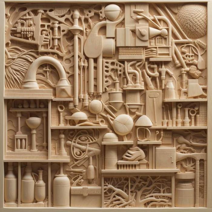 Patterns and decorations (laboratory 2, PATTERN_2302) 3D models for cnc